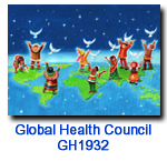 Peace to All Card supporting Global Health Council