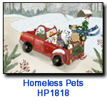 HP1818 Truckful of Friends charity holiday card