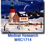 MRC1714 Winter's Light charity holiday card