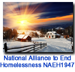 Daybreak Delight card supporting National Alliance to End Homelessness