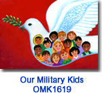 OMK1619 Dove with Kids