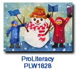 PLW1828 Our Pal charity Holiday Card supporting ProLiteracy