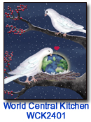 Harmony charity holiday card supporting Prevent Child Abuse America