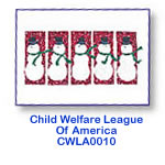 CWLA0010 five Snowmen