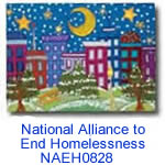 Snowed in City Card supporting National Alliance to End Homelessness