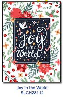 Joy to the World charity holiday Card supporting St. Louis Children's Hospital